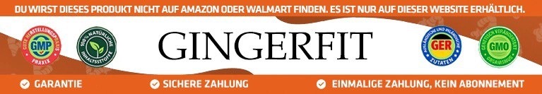 GingerFit promotional banner