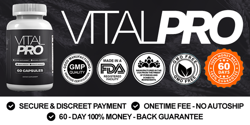 VitalPro official promotional banner